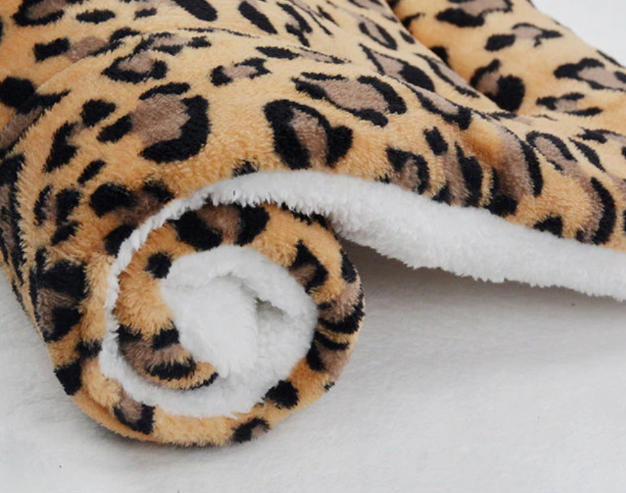 Fami Petcare Cloud Blanket - Wild & Fun Edition - Light Leopard - by Famigift