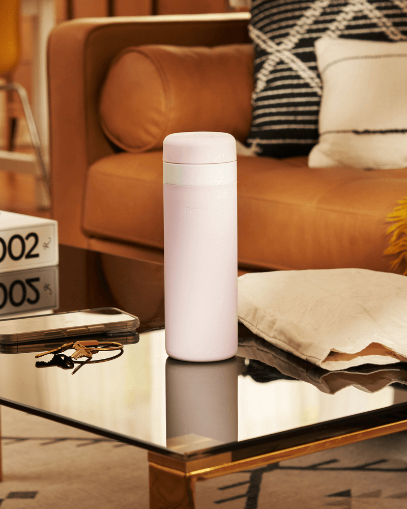 Insulated Ceramic Wide Mouth Bottle - by Famigift