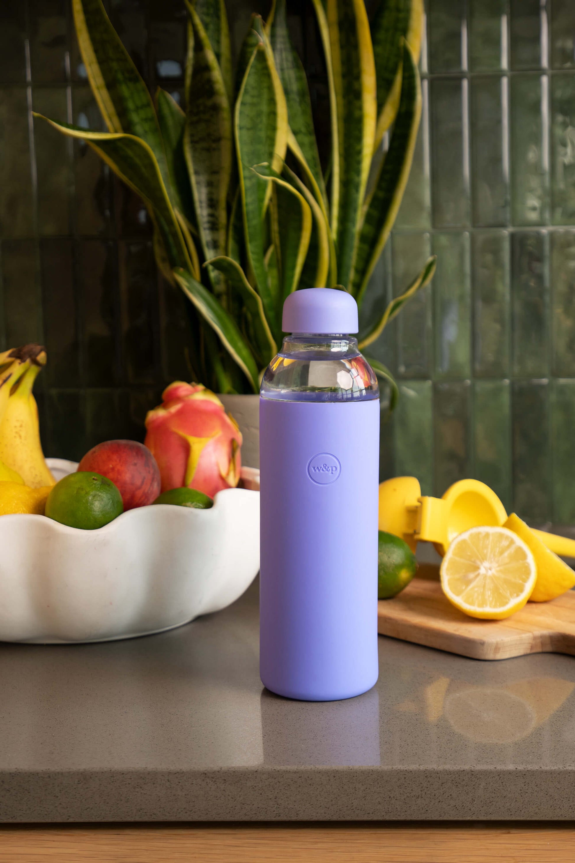 Porter Water Bottle - Lavender - by Famigift