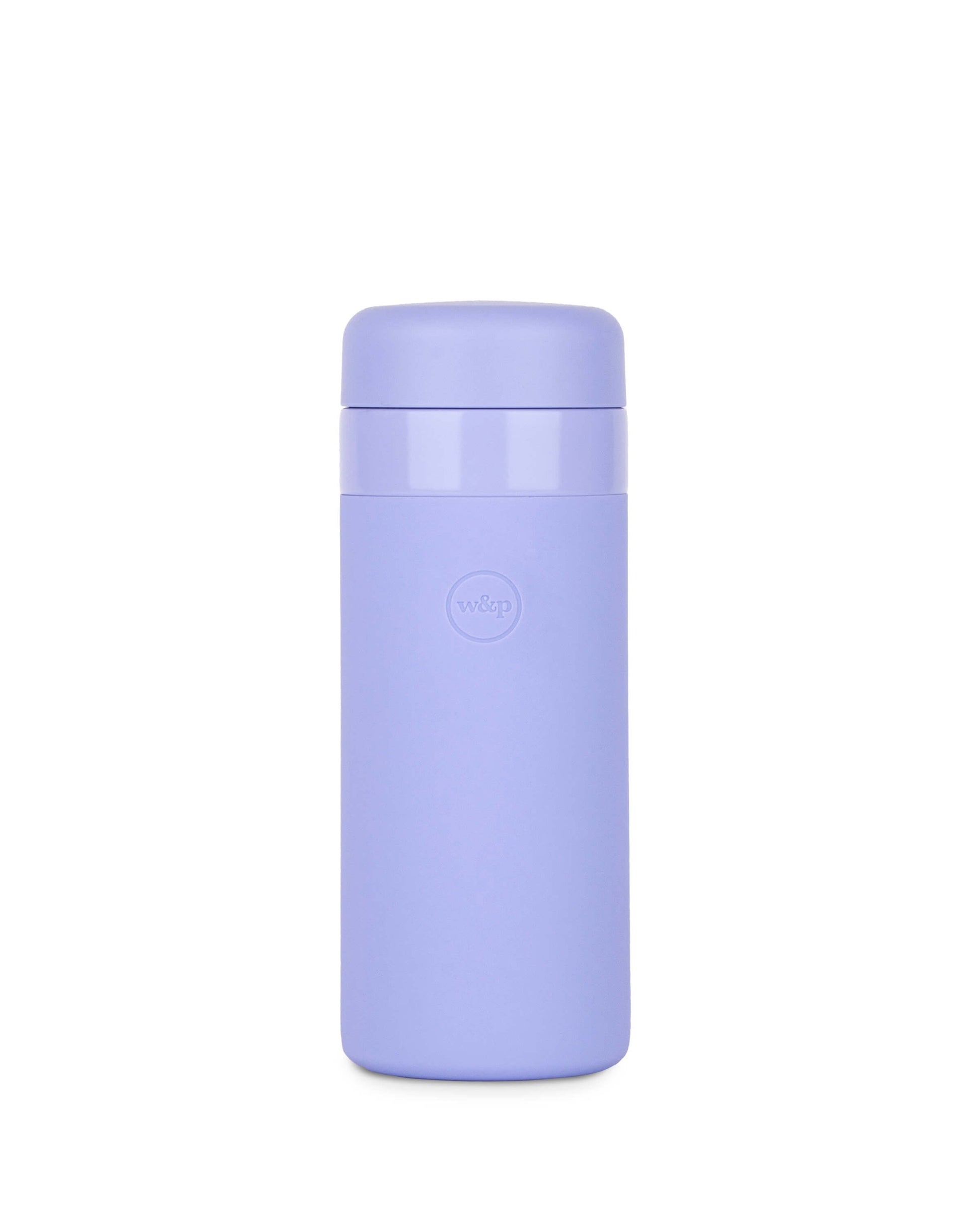 Insulated Ceramic Wide Mouth Bottle - Lavender - by Famigift