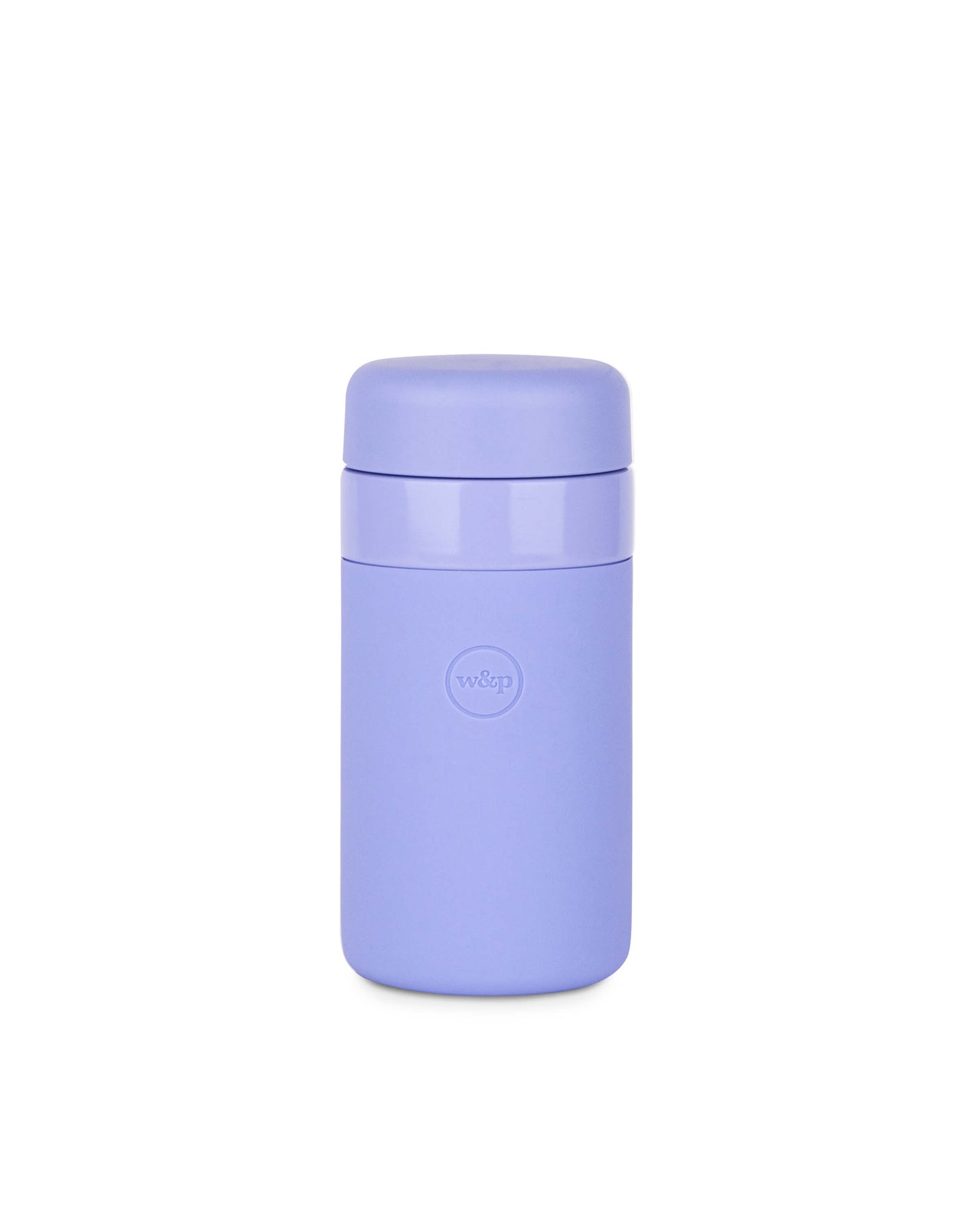 Insulated Ceramic Wide Mouth Bottle - Lavender - by Famigift