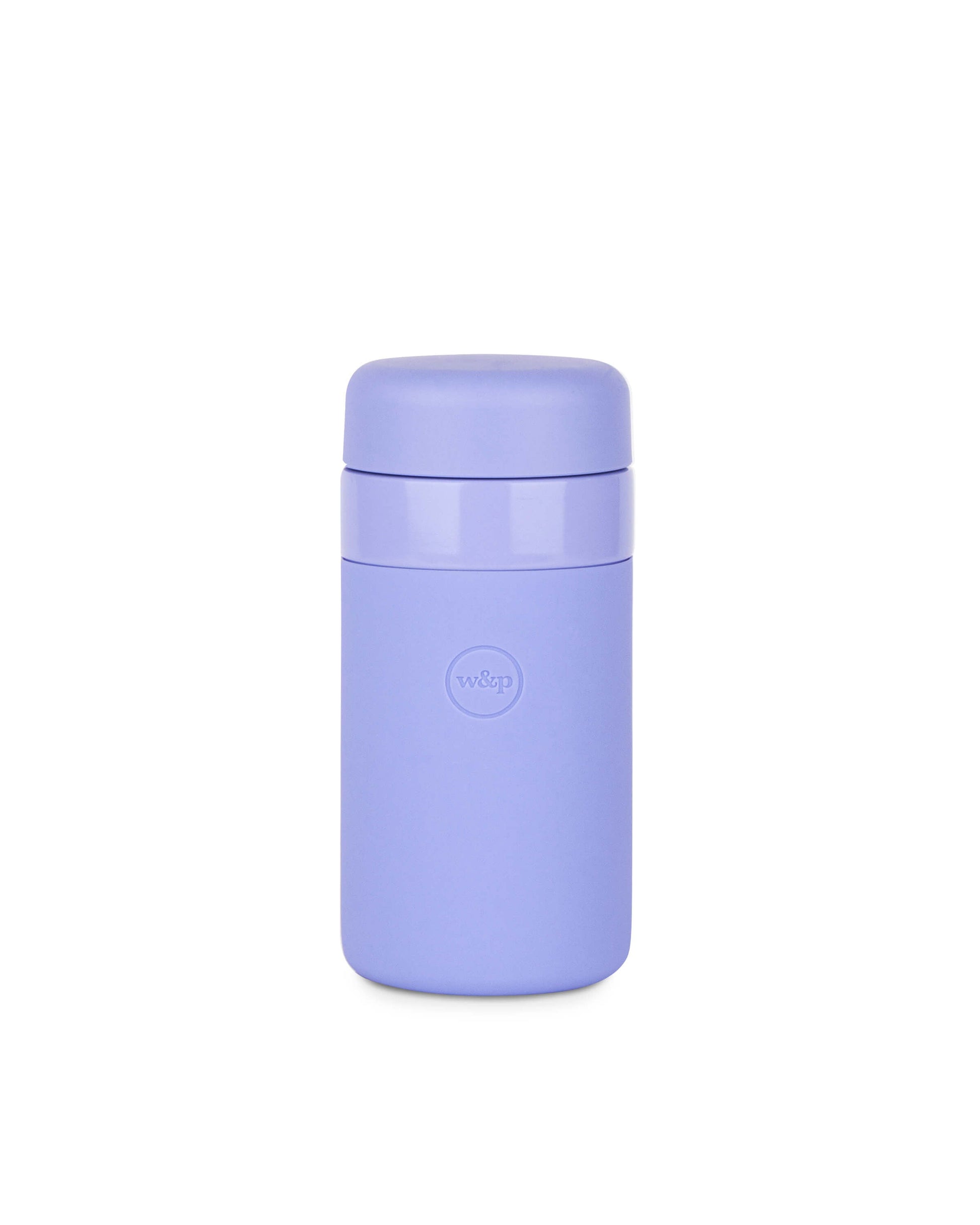 Insulated Ceramic Wide Mouth Bottle - Lavender - by Famigift