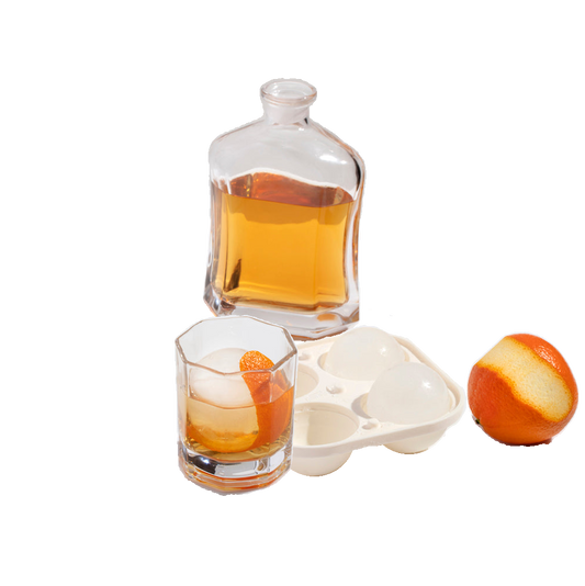 Sphere Ice Tray - Charcoal - by Famigift