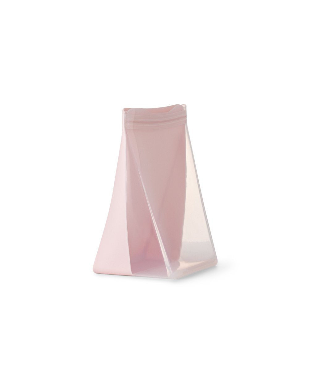 Silicone Reusable Stand-Up Bag - Blush - by Famigift