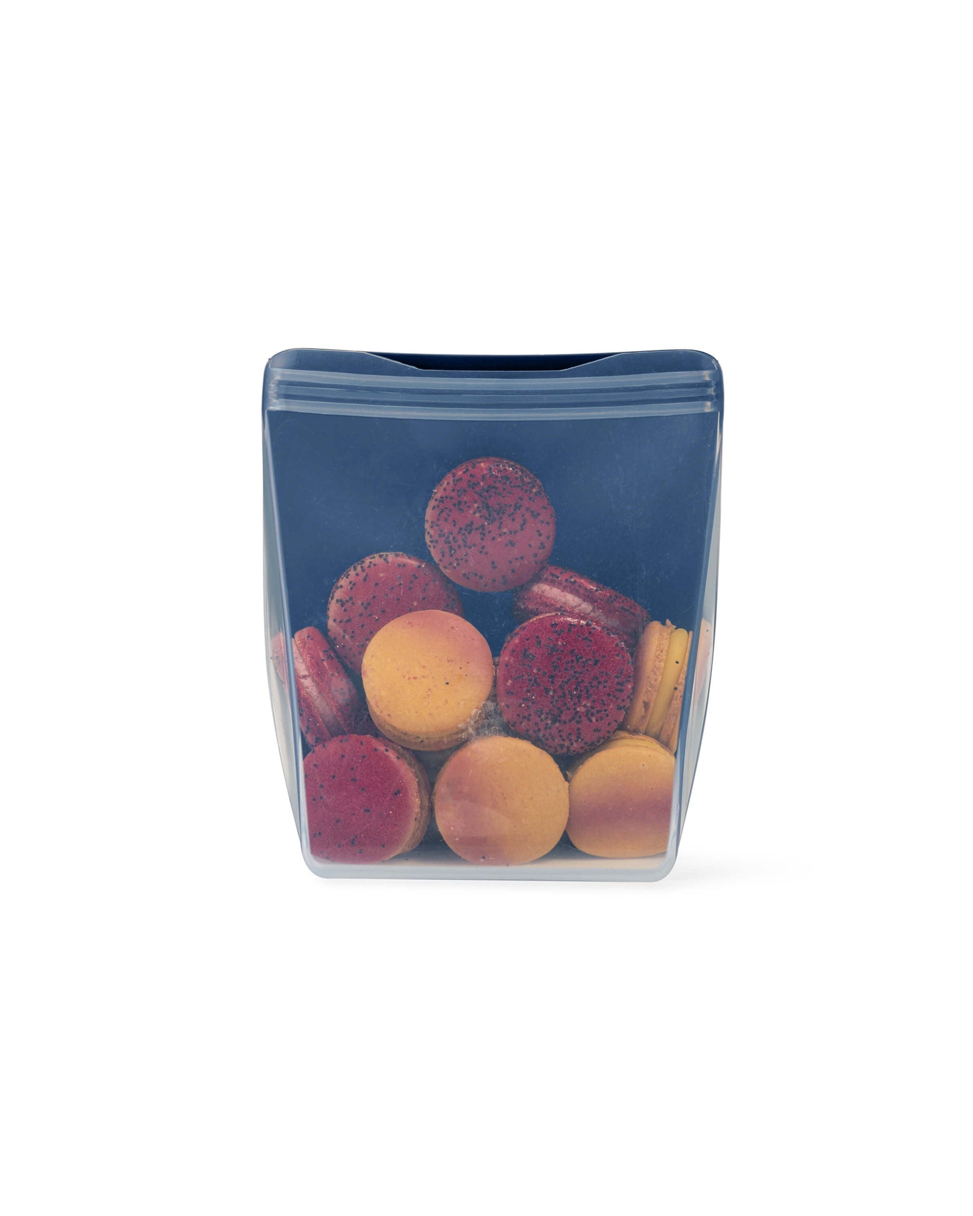 Silicone Reusable Stand-Up Bag - Navy - by Famigift