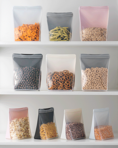 Silicone Reusable Stand-Up Bag - by Famigift