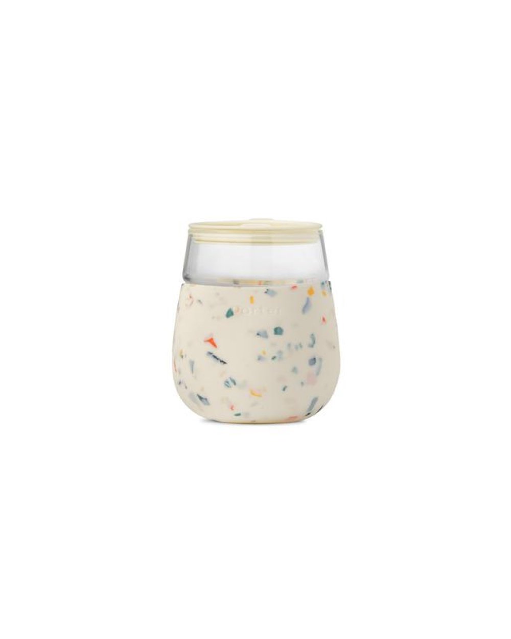 Portable Wine Glass - Terrazzo Blush - by Famigift