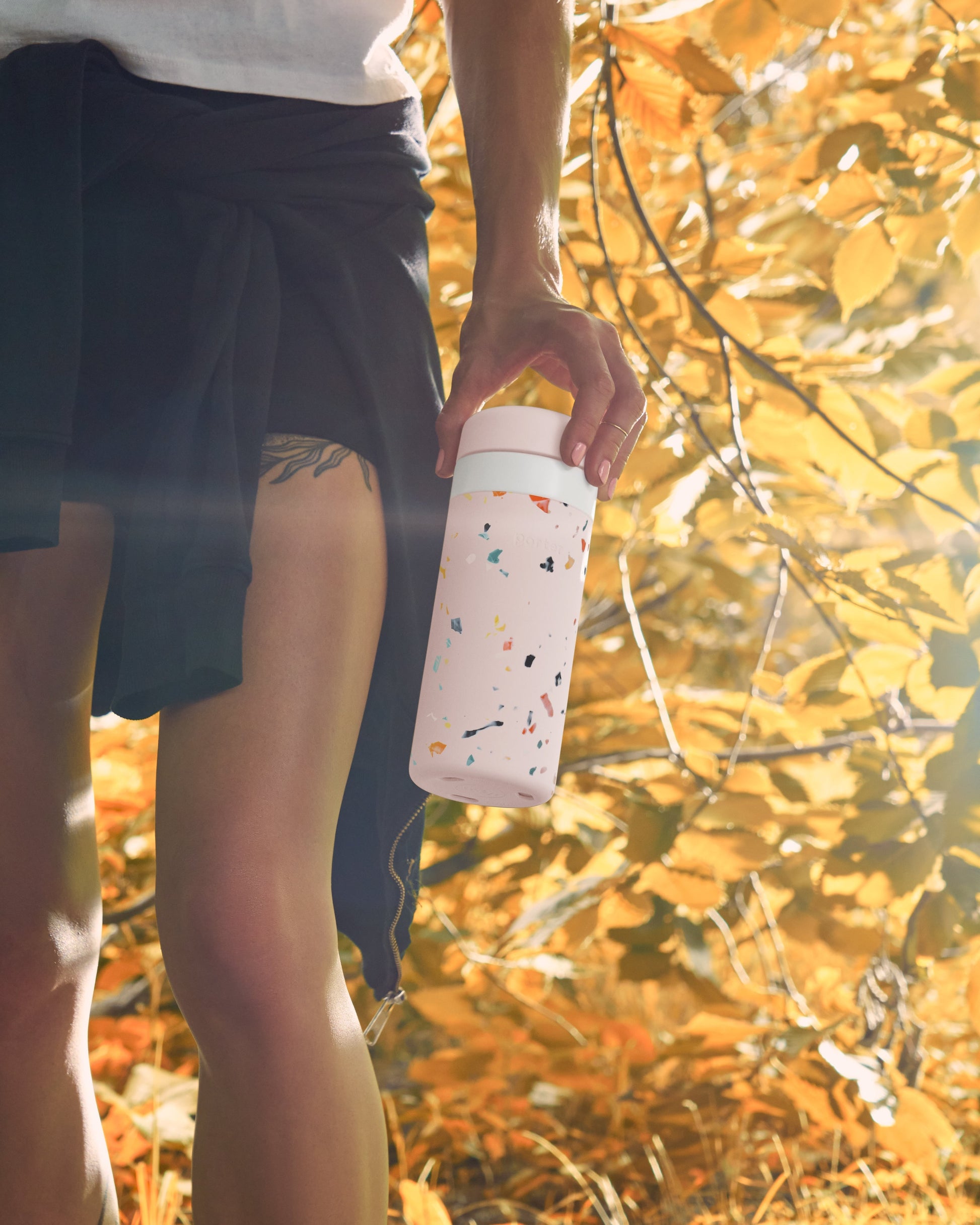 Insulated Ceramic Wide Mouth Bottle - by Famigift