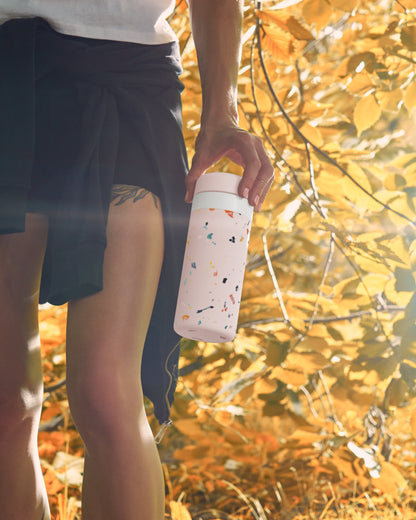 Insulated Ceramic Wide Mouth Bottle - by Famigift