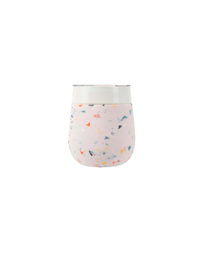 Portable Ceramic Insulated Wine Glass - by Famigift