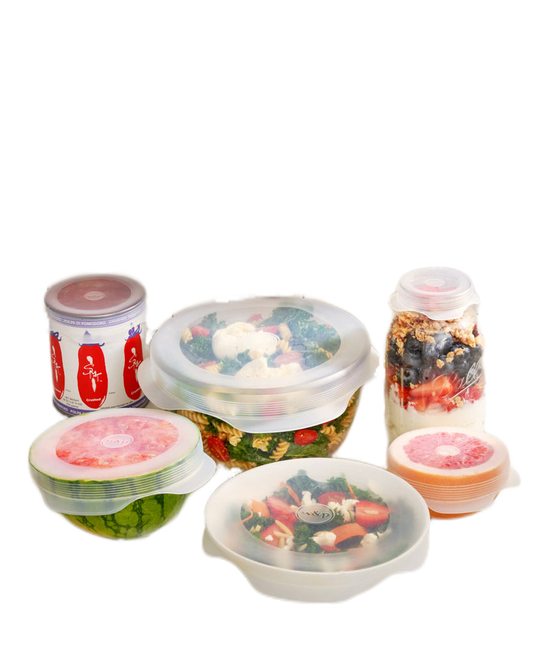 Silicone Reusable Stretch Lids - Variety of Sets - Baking set - by Famigift