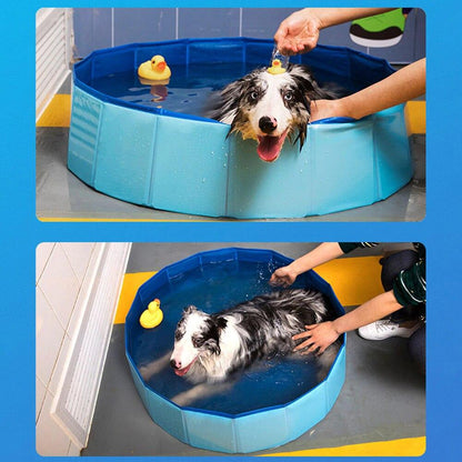 Foldable Dog Bath Pool By Fami Petcare - XL - by Famigift
