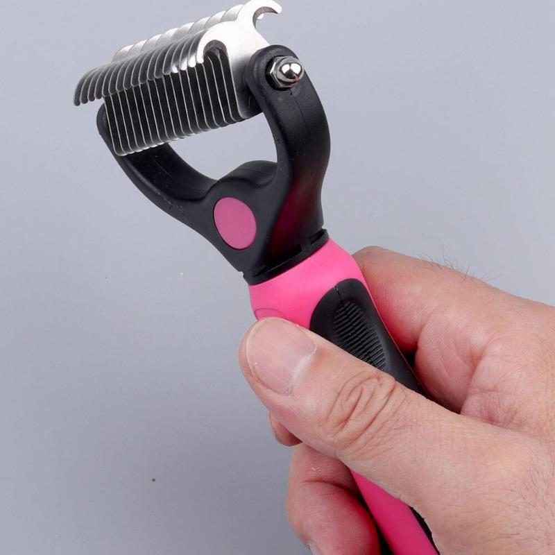 Pet Brush - Pink - by Famigift