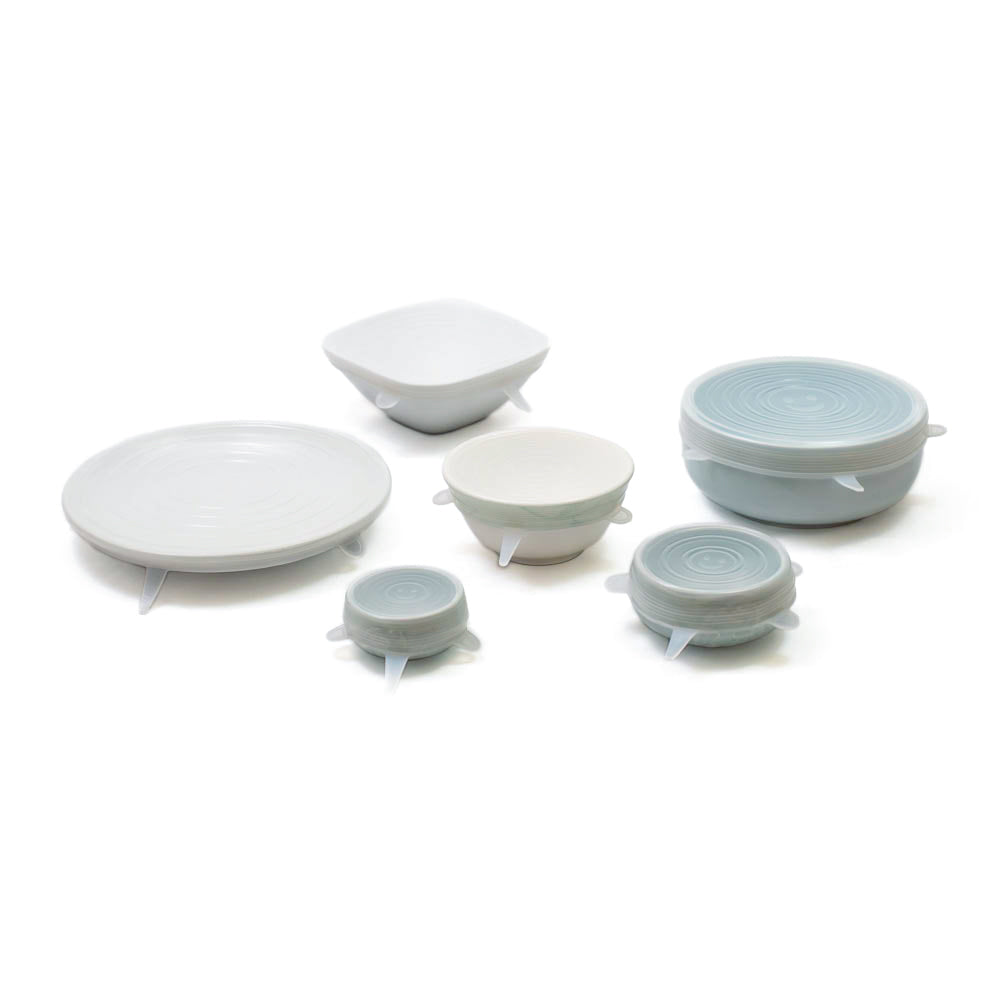 Stretch & Seal Silicone Lids - 6 Pack - by Famigift