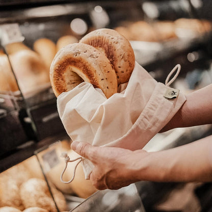 Cotton Muslin Reusable Produce Bags - 10 Pack - by Famigift