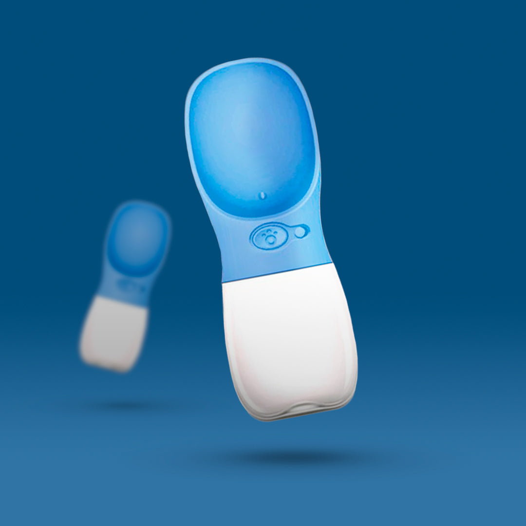 Fami Petcare Portable Dog Water Bottle - Turquoise - by Famigift