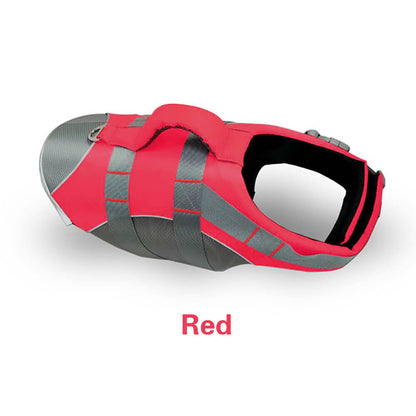 Dog Splash Life Jacket Vest With Floating Foam - Black - by Famigift