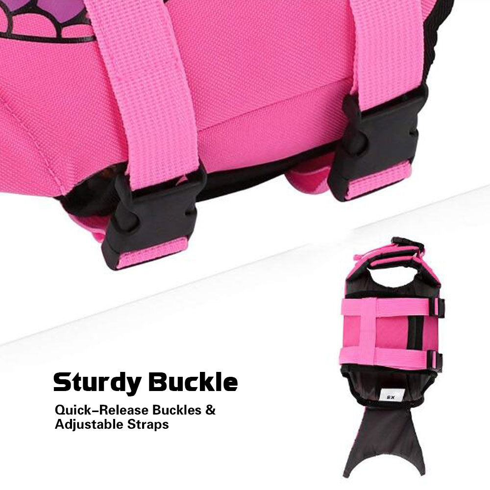 Dog Life Jacket Floating Vest With Adjustable Strap - Shark/Gray - by Famigift