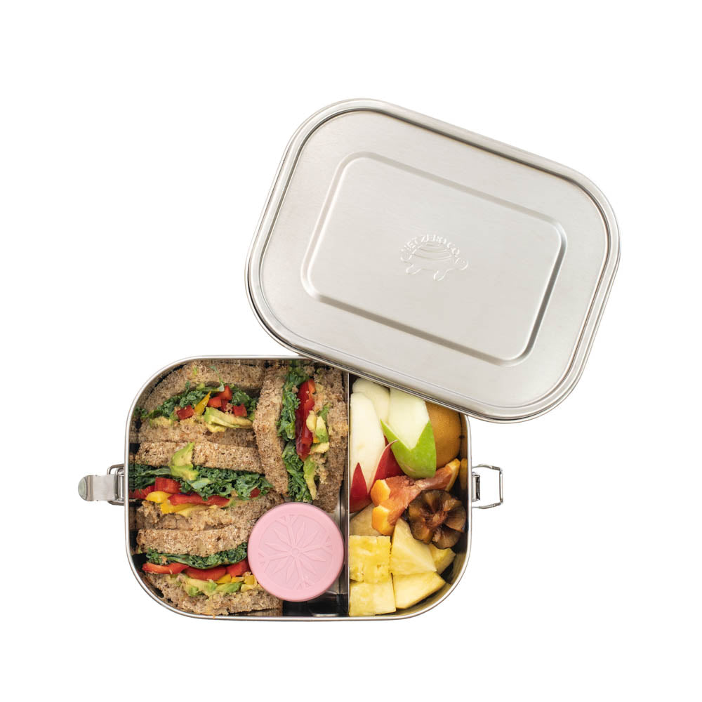 Munchie Box Stack - 3 Pack Stainless Steel Bento Box Set - by Famigift