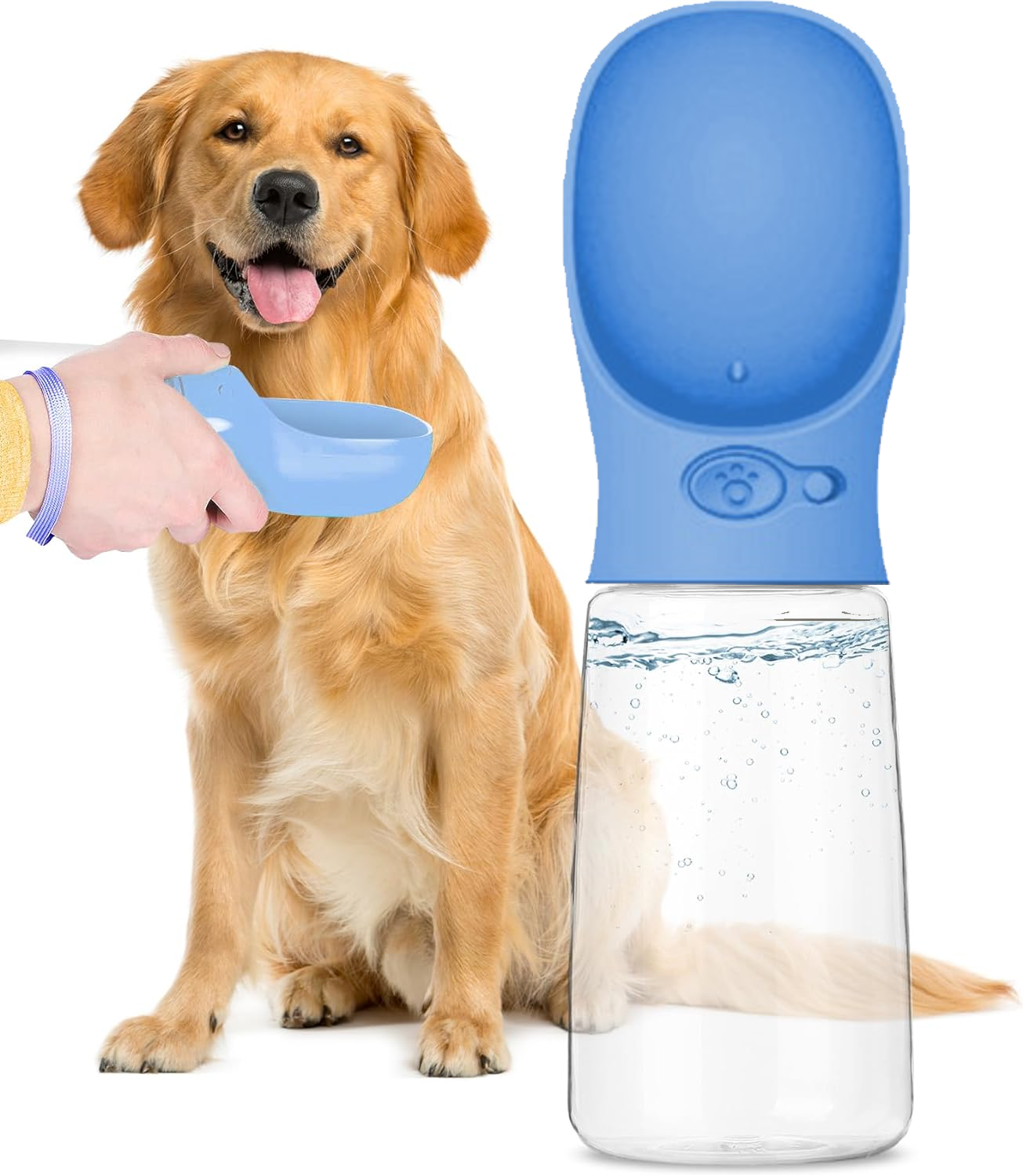 Fami Petcare Portable Dog Water Bottle - White - by Famigift