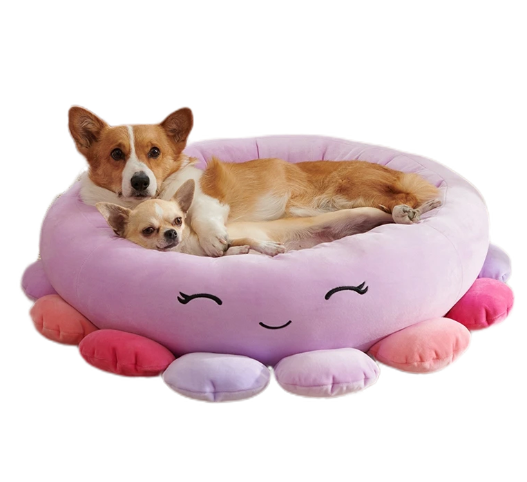 PetCare Ultra-Soft Pets Bed - Pink - by Famigift