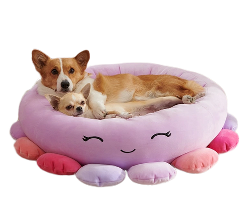 PetCare Ultra-Soft Pets Bed - Pink - by Famigift