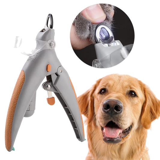 LED Dog Nail Clipper - Orange grey - by Famigift