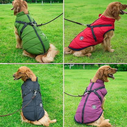 Petcare Dog Winter Jacket - Red - by Famigift