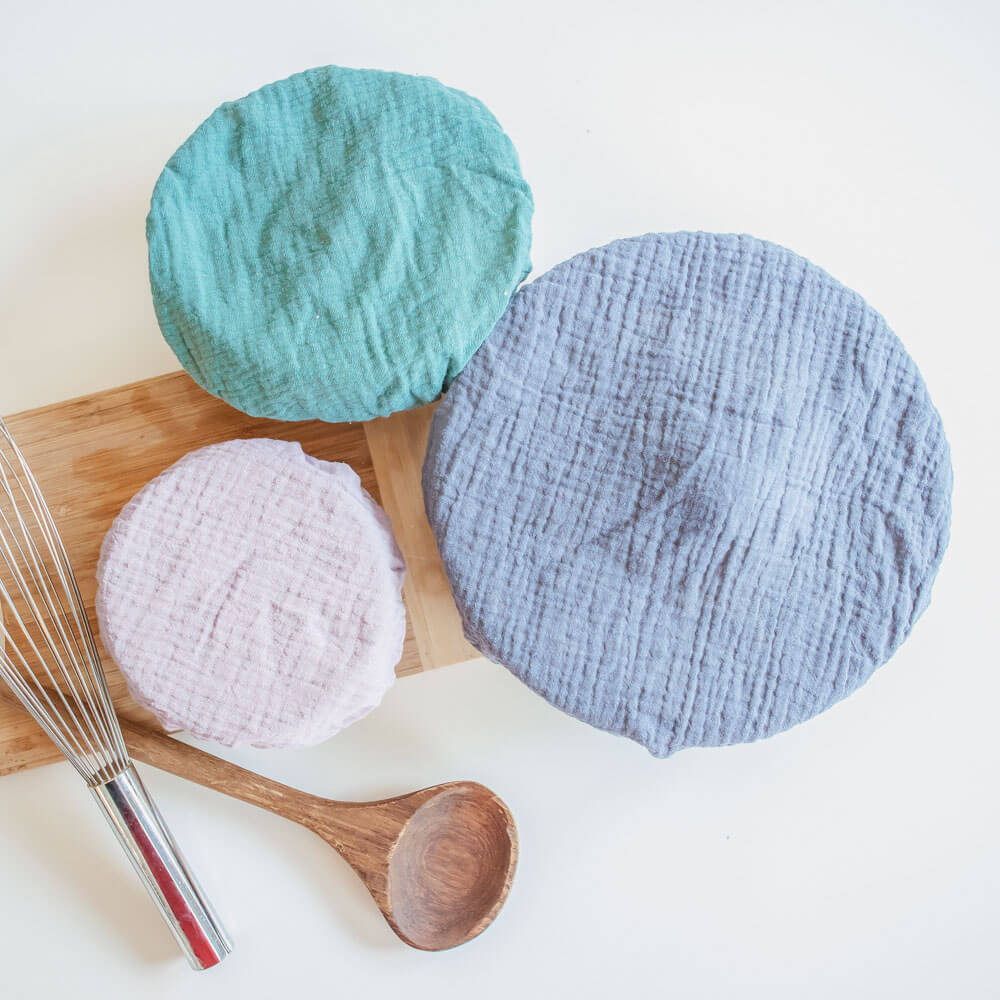Muslin Bowl Covers- 3 Pack - by Famigift