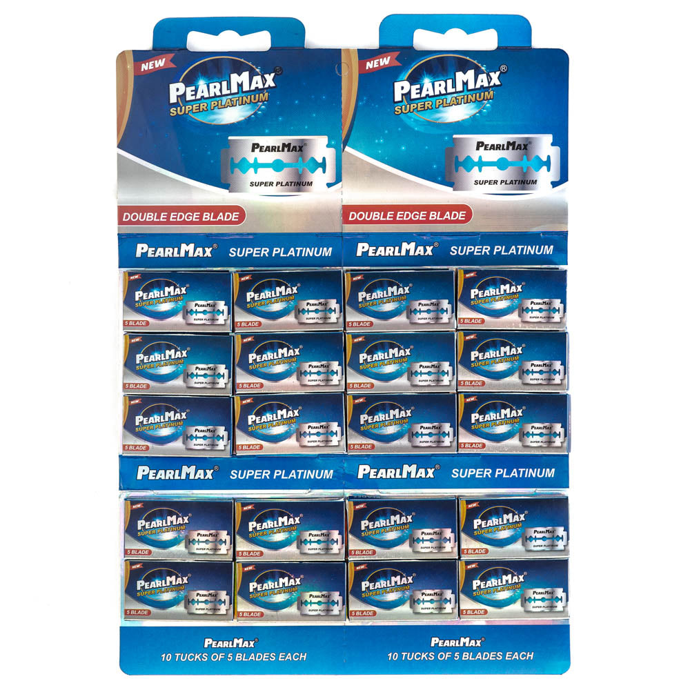 Stainless Steel Safety Razor Blades - Pack of 5 or 100 - by Famigift