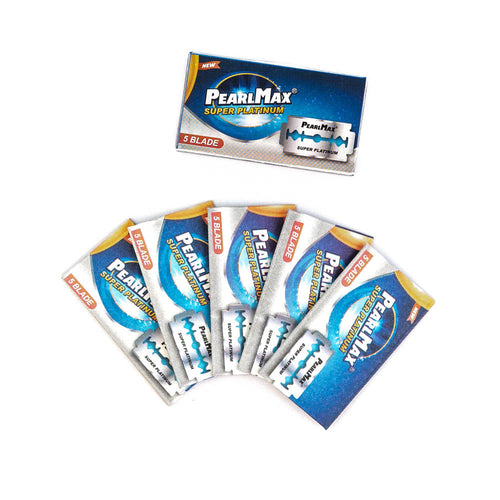 Stainless Steel Safety Razor Blades - Pack of 5 or 100 - by Famigift