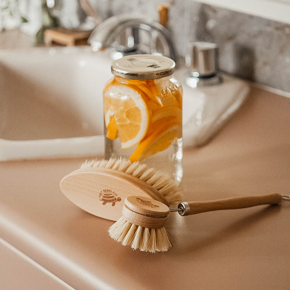 Plant Based Cleaning Brush Set - Set of 5 Brushes - by Famigift