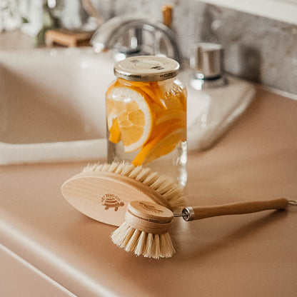 Plant Based Cleaning Brush Set - Set of 5 Brushes - by Famigift