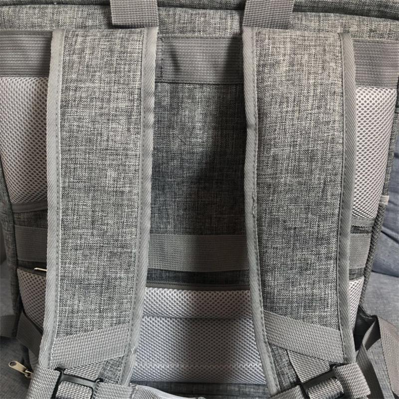 Large capacity foldable pet backpack breathable pet carrier bag - by Famigift