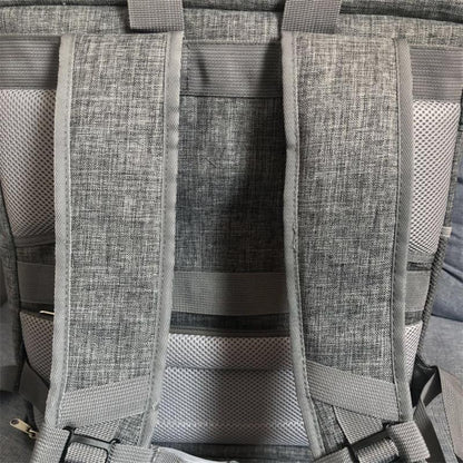 Large capacity foldable pet backpack breathable pet carrier bag - by Famigift