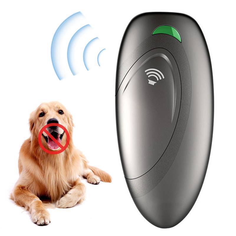 Portable Handheld Ultrasonic Anti-Barking Solution - Gray - by Famigift