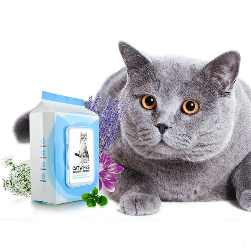 Pet Grooming Wipes for Dogs & Cats - by Famigift