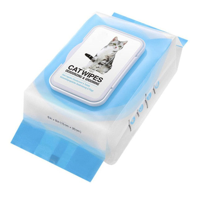 Pet Grooming Wipes for Dogs & Cats - by Famigift
