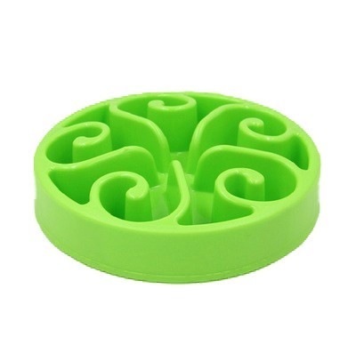 Fami Petcare Slow Feed Bowl - Army Green - by Famigift