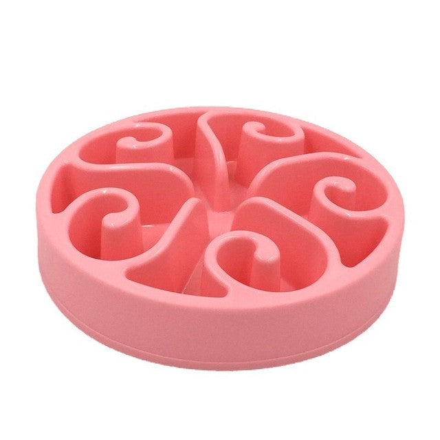 Fami Petcare Slow Feed Bowl - Navy Blue - by Famigift