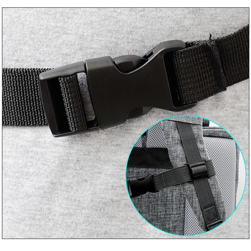 Large capacity foldable pet backpack breathable pet carrier bag - by Famigift