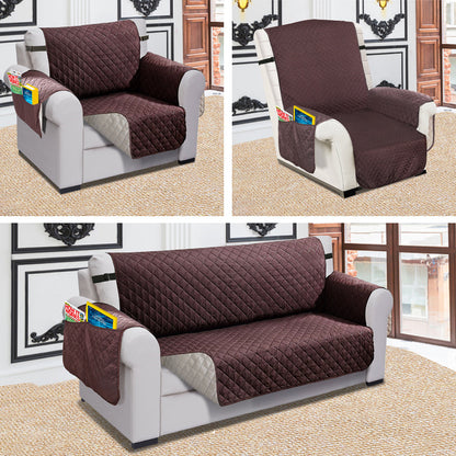 Fami Petcare Quilted Furniture Protectors - Army Green - by Famigift