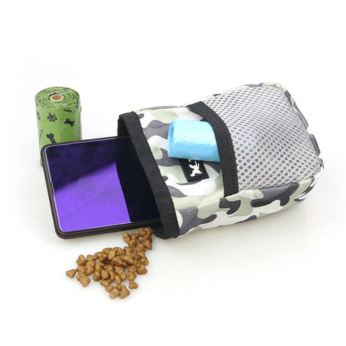 Fami Petcare Portable Training Snack Bag - Camo - by Famigift