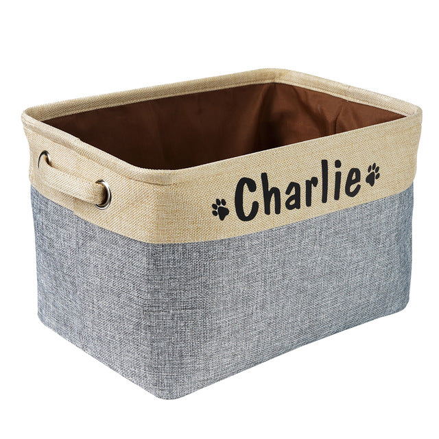 Fami Petcare Personalized Toy Basket - by Famigift