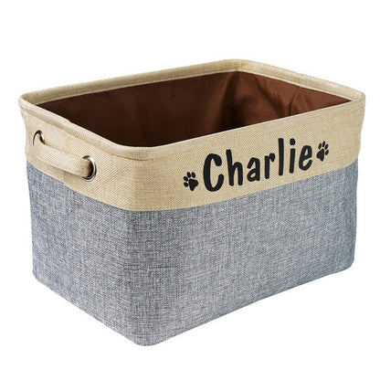 Fami Petcare Personalized Toy Basket - by Famigift