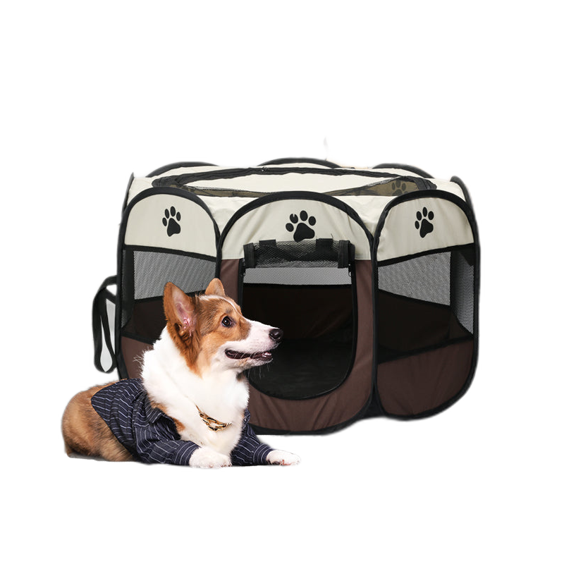 Fami Petcare Portable Pet Tent - Gray - by Famigift