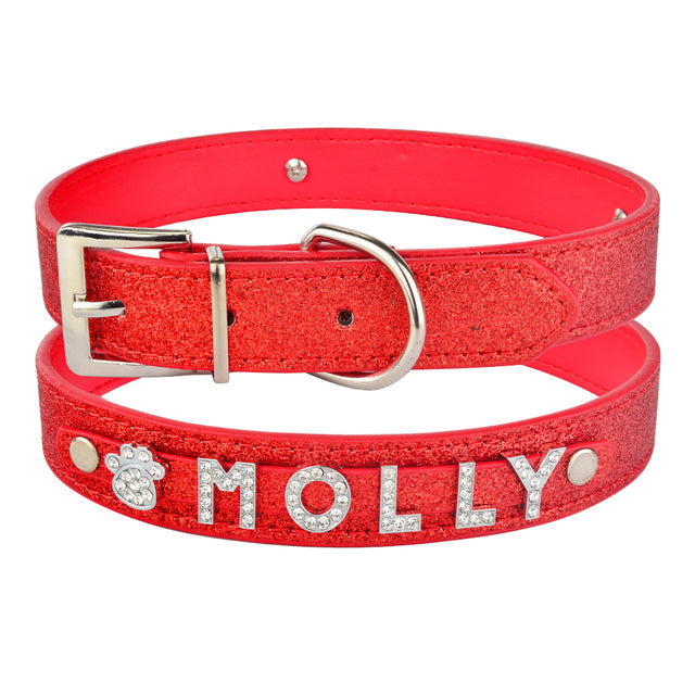 Fami Petcare Personalized Bling Collar - Blue - by Famigift
