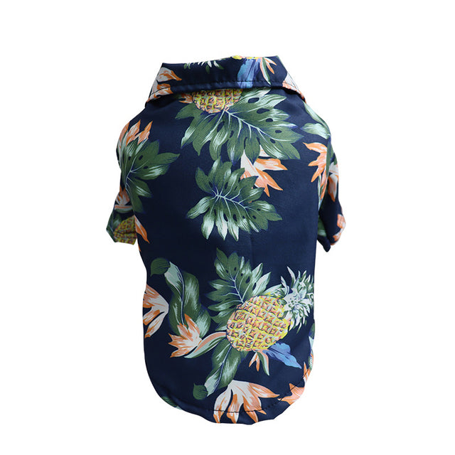 Fami Petcare Tropical Shirts - Sky Blue - by Famigift