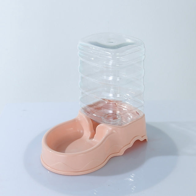 Petcare 3.5L Food & Water Dispensers - Food - Grey - by Famigift