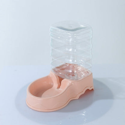 Petcare 3.5L Food & Water Dispensers - Food - Grey - by Famigift